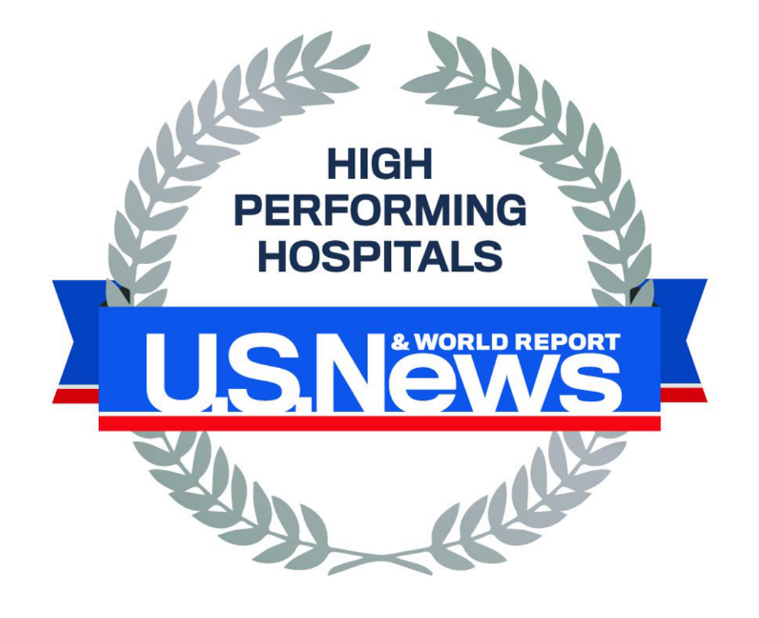 US News High Performing Hospital logo